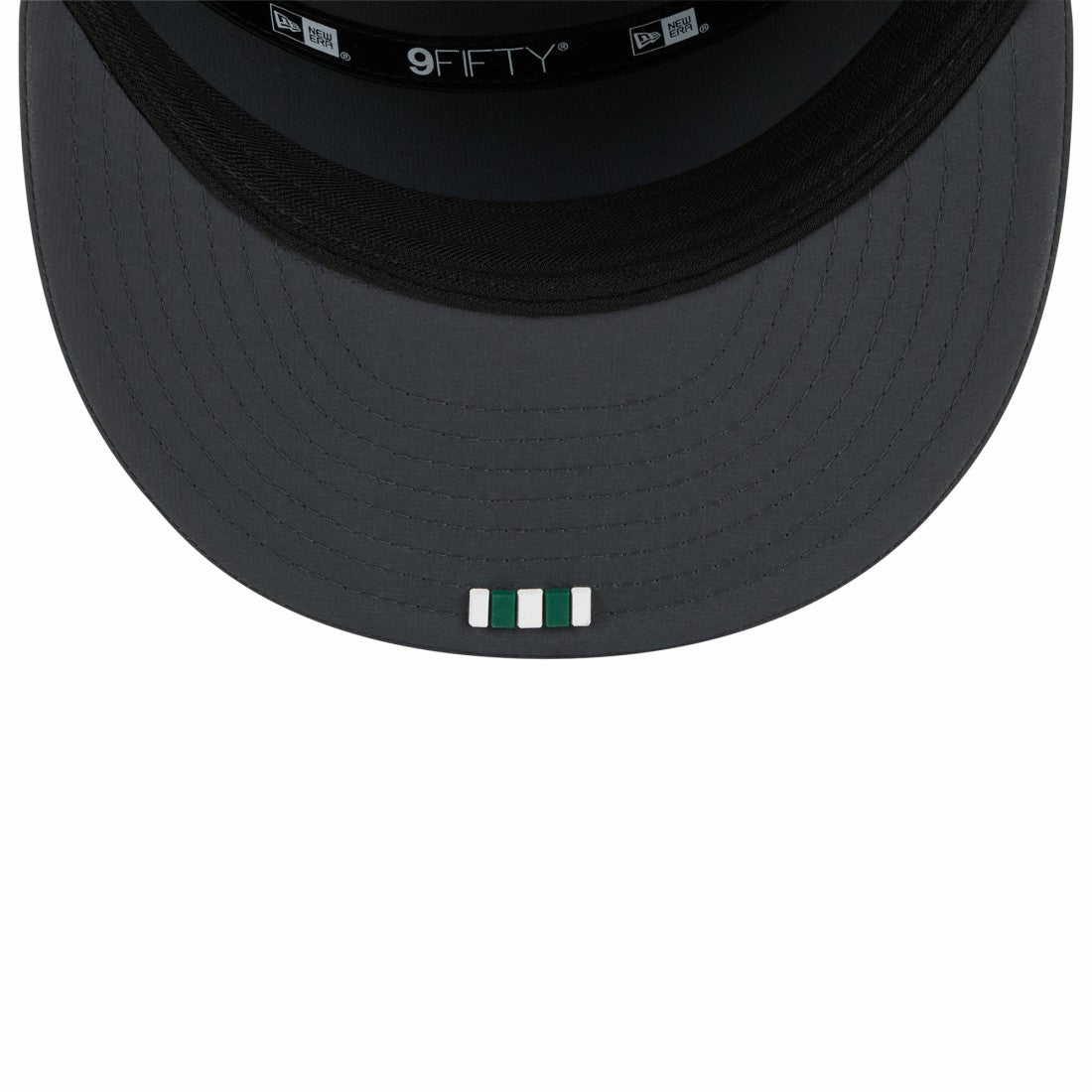 New York Jets New Era 2025 Sideline Cold Weather Split Panel 9FIFTY Snapback Hat