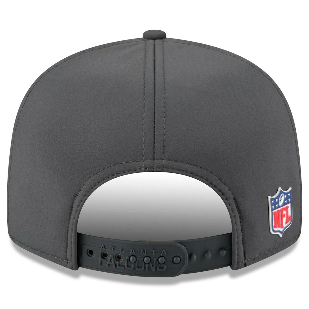 Atlanta Falcons New Era 2025 Sideline Cold Weather Split Panel 9FIFTY Snapback Hat