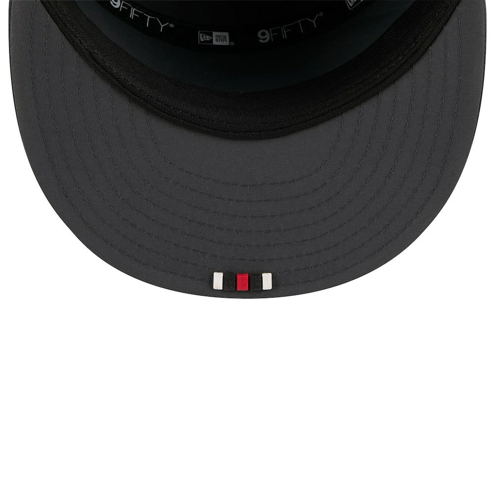 Atlanta Falcons New Era 2025 Sideline Cold Weather Split Panel 9FIFTY Snapback Hat