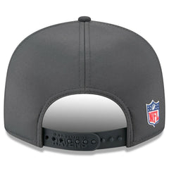 Baltimore Ravens New Era 2025 Sideline Cold Weather Split Panel 9FIFTY Snapback Hat
