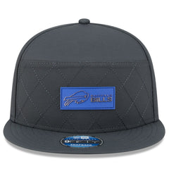 Buffalo Bills New Era 2025 Sideline Cold Weather Split Panel 9FIFTY Snapback Hat