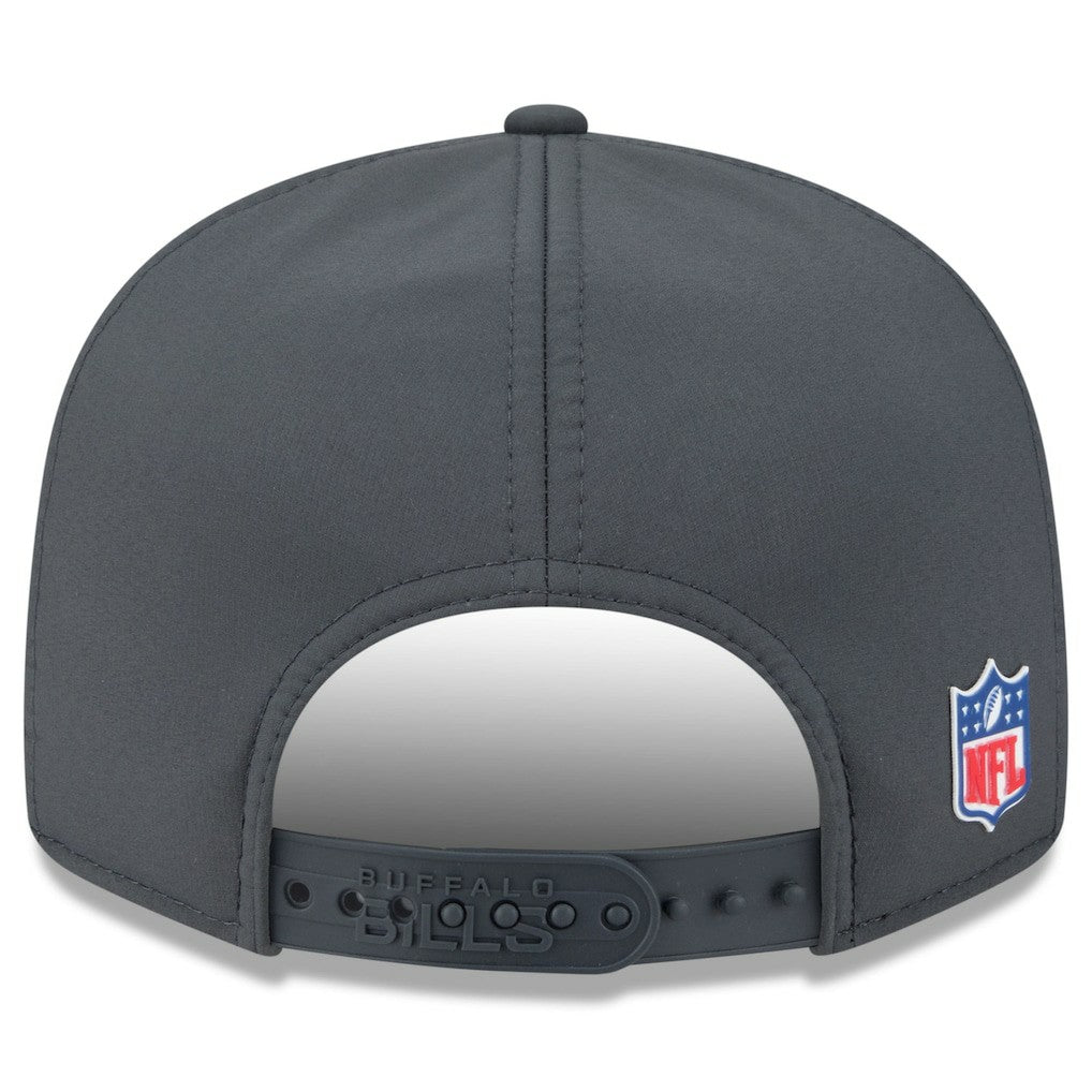 Buffalo Bills New Era 2025 Sideline Cold Weather Split Panel 9FIFTY Snapback Hat
