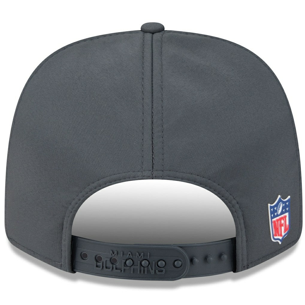 Miami Dolphins New Era 2025 Sideline Cold Weather 9SEVENTY Adjustable Hat