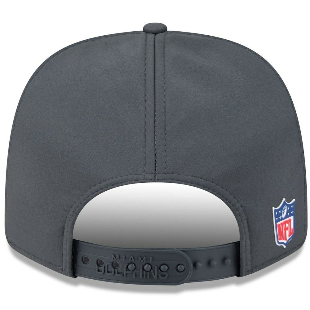 Miami Dolphins New Era 2025 Sideline Cold Weather 9SEVENTY Adjustable Hat