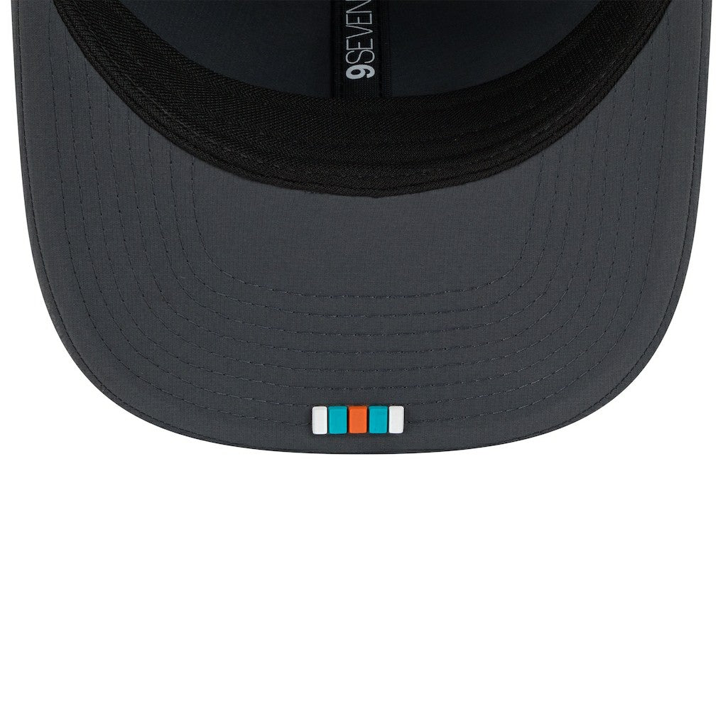 Miami Dolphins New Era 2025 Sideline Cold Weather 9SEVENTY Adjustable Hat