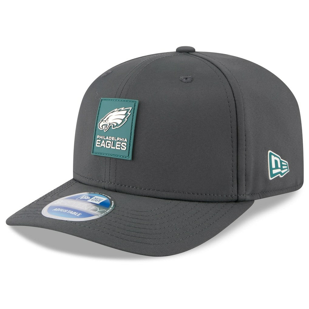 Philadelphia Eagles New Era 2025 Sideline Cold Weather 9SEVENTY Adjustable Hat