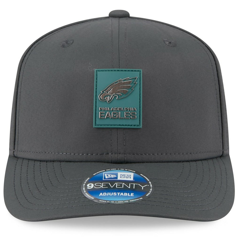 Philadelphia Eagles New Era 2025 Sideline Cold Weather 9SEVENTY Adjustable Hat