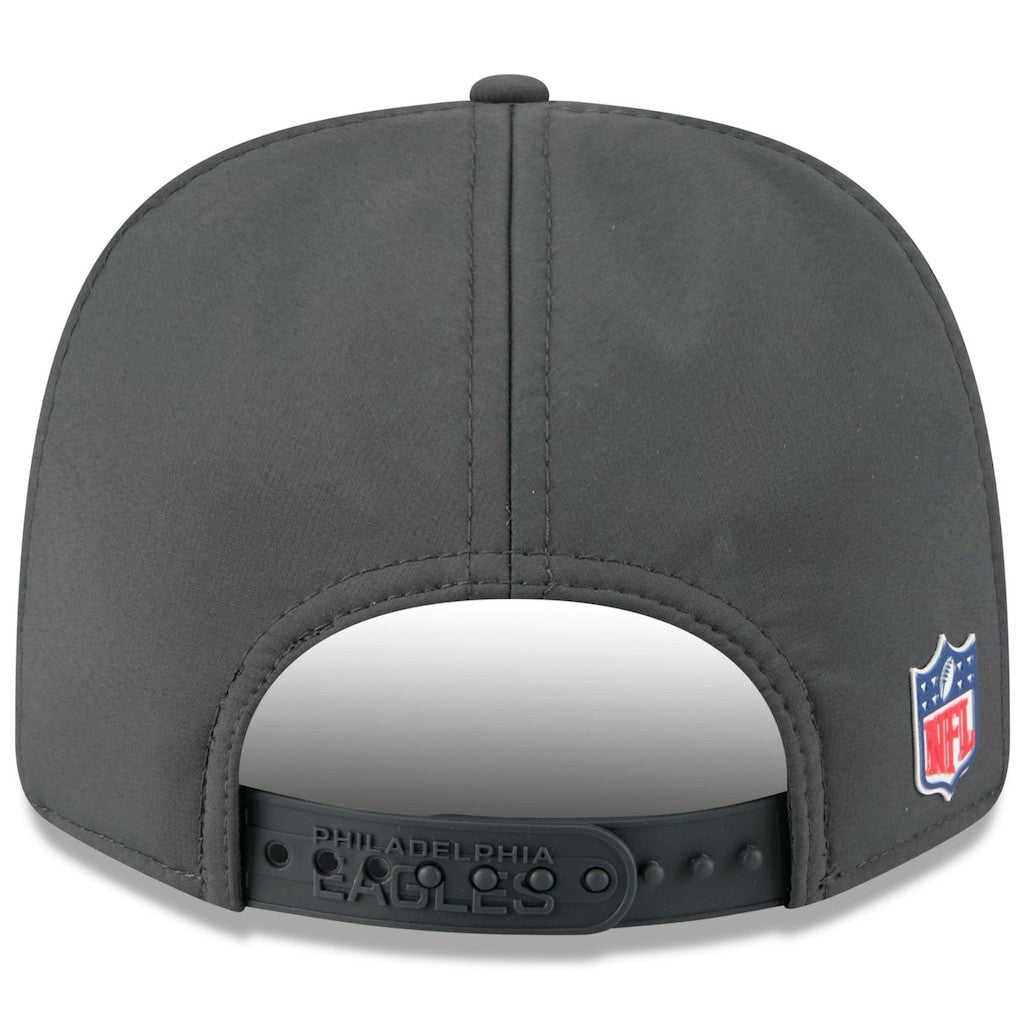 Philadelphia Eagles New Era 2025 Sideline Cold Weather 9SEVENTY Adjustable Hat