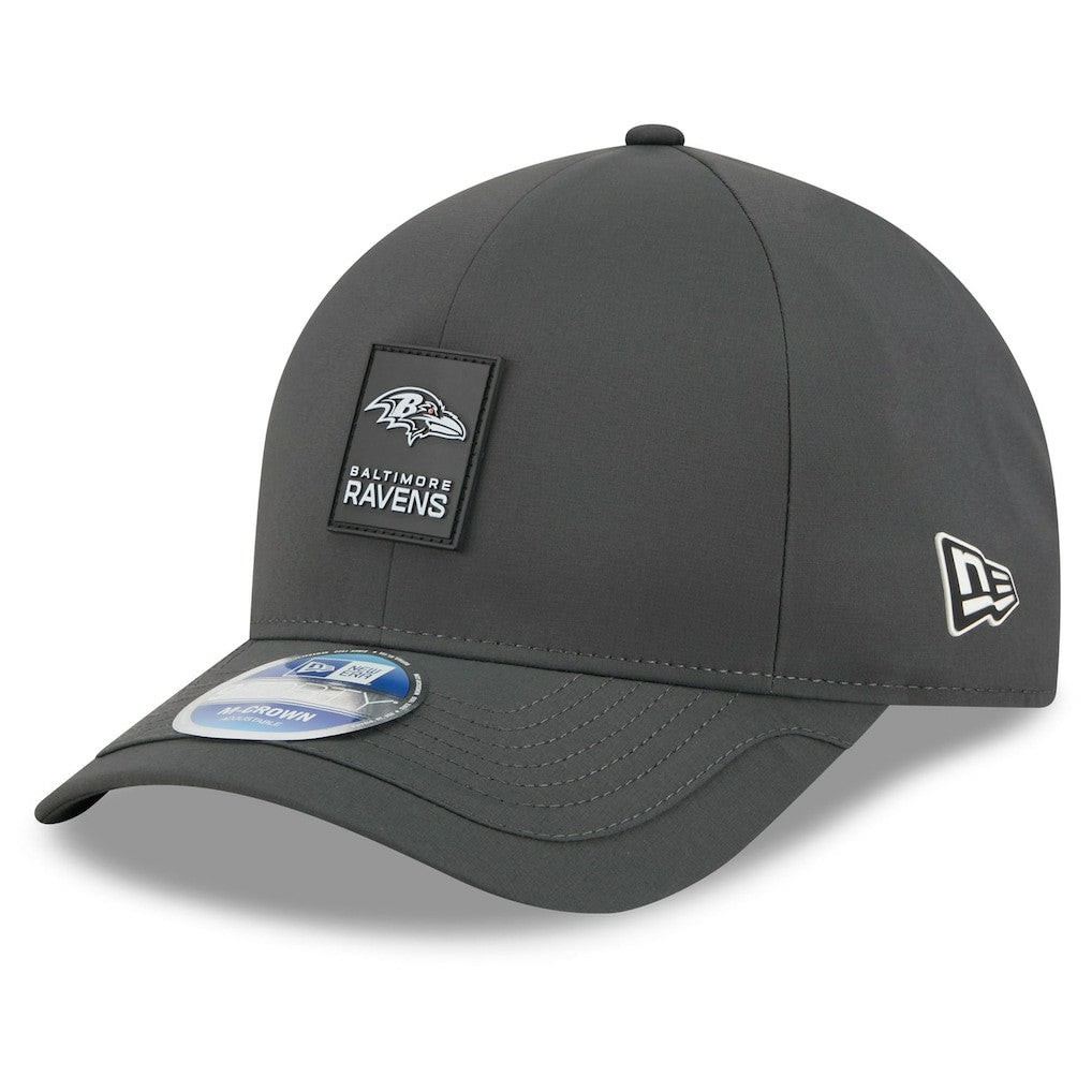 Baltimore Ravens New Era 2025 Sideline Cold Weather 9FORTY M-Crown Adjustable Hat