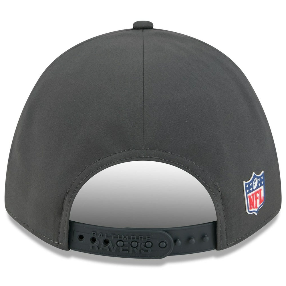 Baltimore Ravens New Era 2025 Sideline Cold Weather 9FORTY M-Crown Adjustable Hat