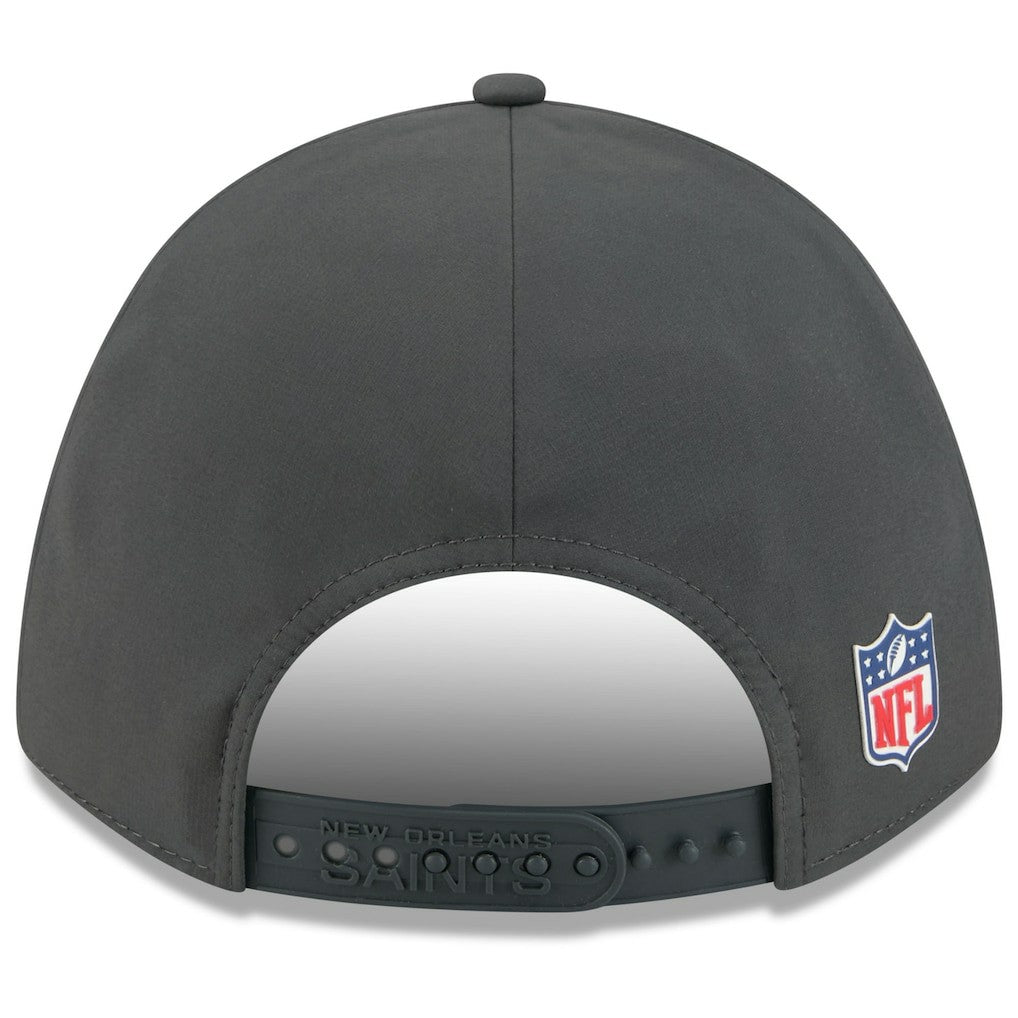 New Orleans Saints New Era 2025 Sideline Cold Weather 9FORTY M-Crown Adjustable Hat