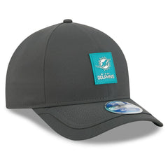 Miami Dolphins New Era 2025 Sideline Cold Weather 9FORTY M-Crown Adjustable Hat