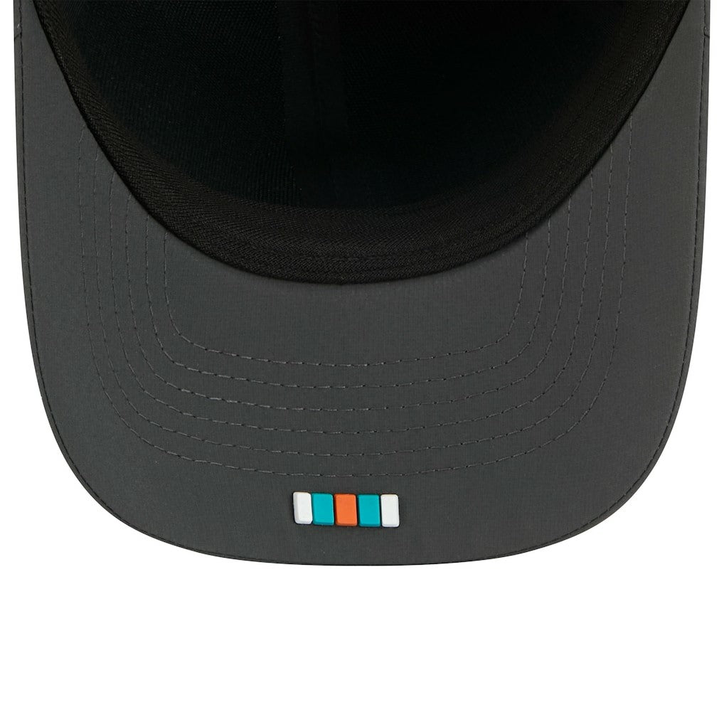 Miami Dolphins New Era 2025 Sideline Cold Weather 9FORTY M-Crown Adjustable Hat
