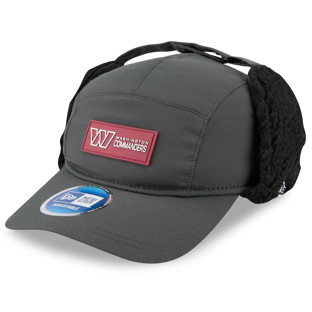 Washington Commanders New Era 2025 Sideline Cold Weather Runner Dog Ear Adjustable Hat