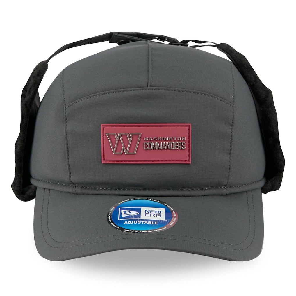 Washington Commanders New Era 2025 Sideline Cold Weather Runner Dog Ear Adjustable Hat