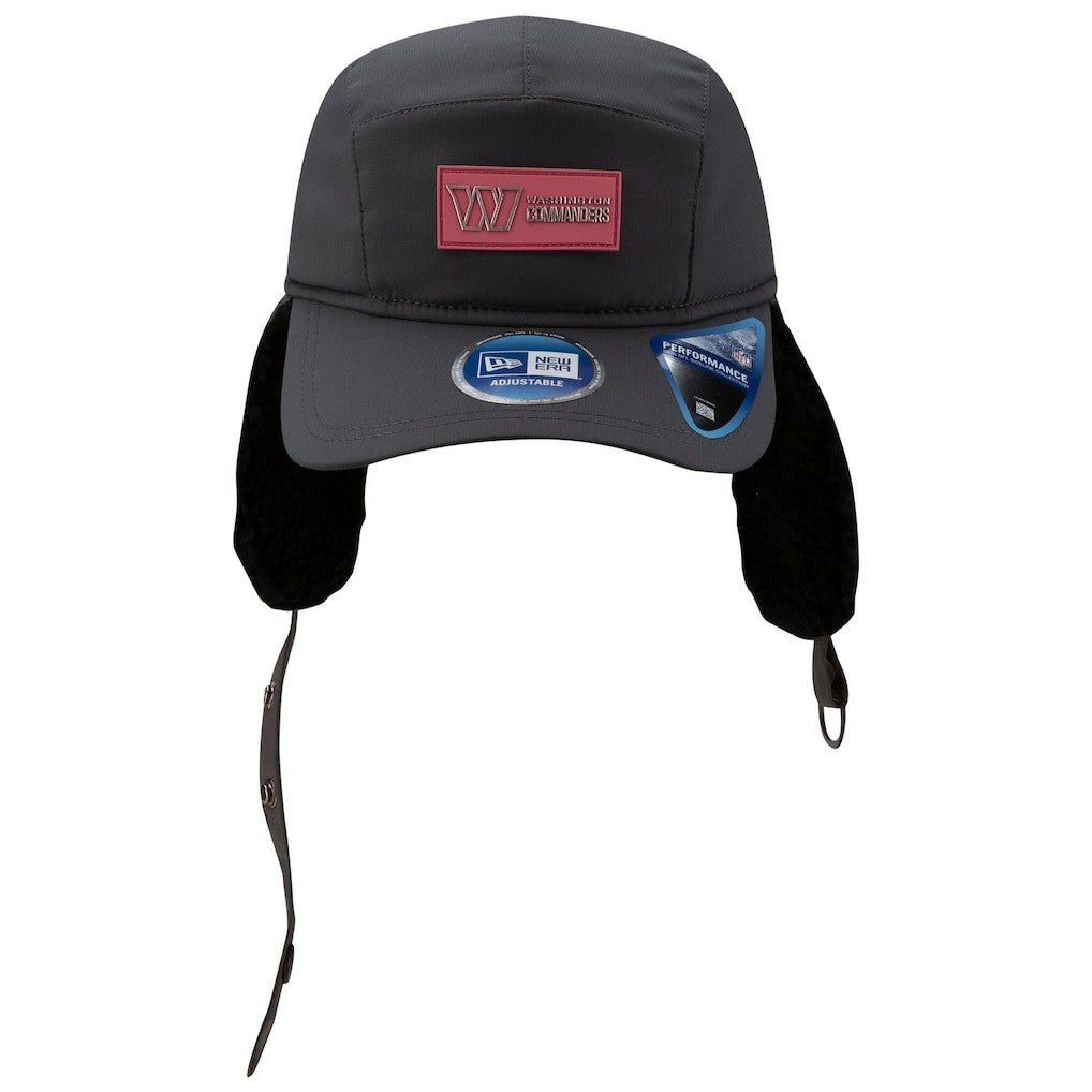 Washington Commanders New Era 2025 Sideline Cold Weather Runner Dog Ear Adjustable Hat