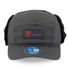 Chicago Bears New Era 2025 Sideline Cold Weather Runner Dog Ear Adjustable Hat