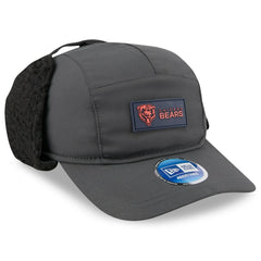 Chicago Bears New Era 2025 Sideline Cold Weather Runner Dog Ear Adjustable Hat