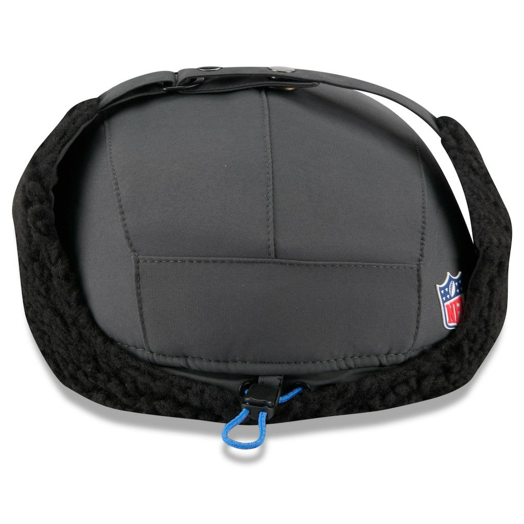 Detroit Lions New Era 2025 Sideline Cold Weather Runner Dog Ear Adjustable Hat