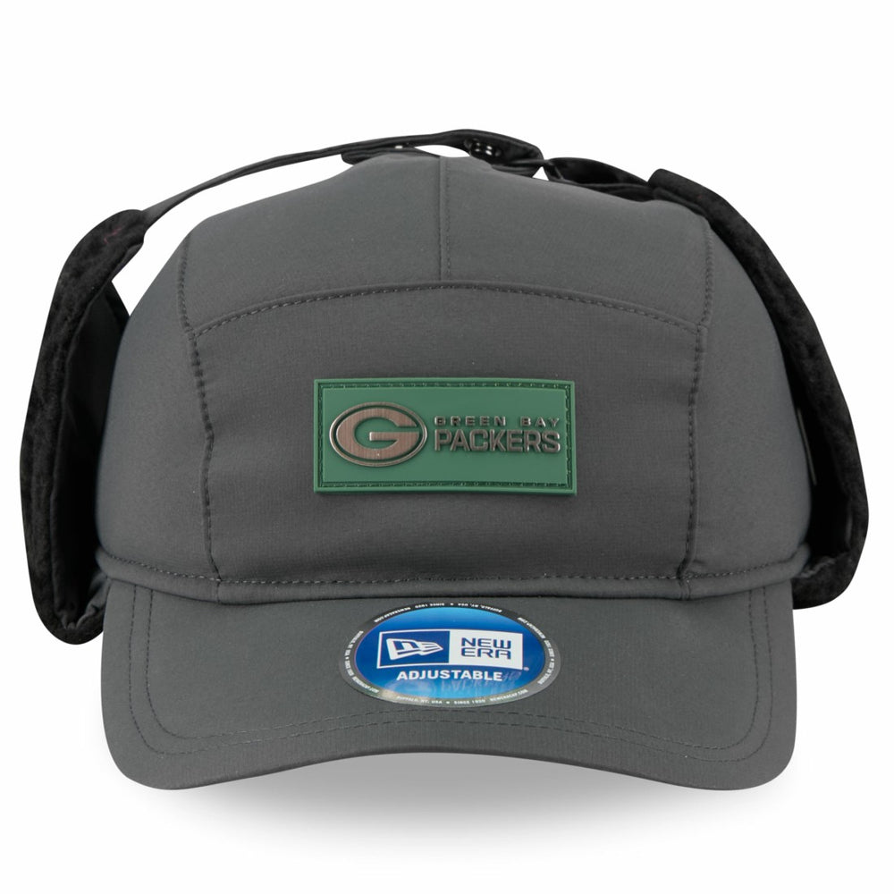 Green Bay Packers New Era 2025 Sideline Cold Weather Runner Dog Ear Adjustable Hat