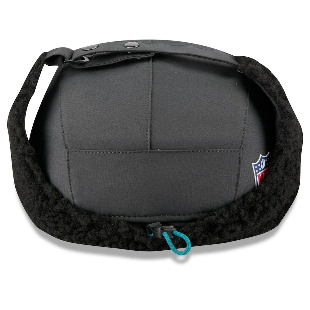 Jacksonville Jaguars New Era 2025 Sideline Cold Weather Runner Dog Ear Adjustable Hat