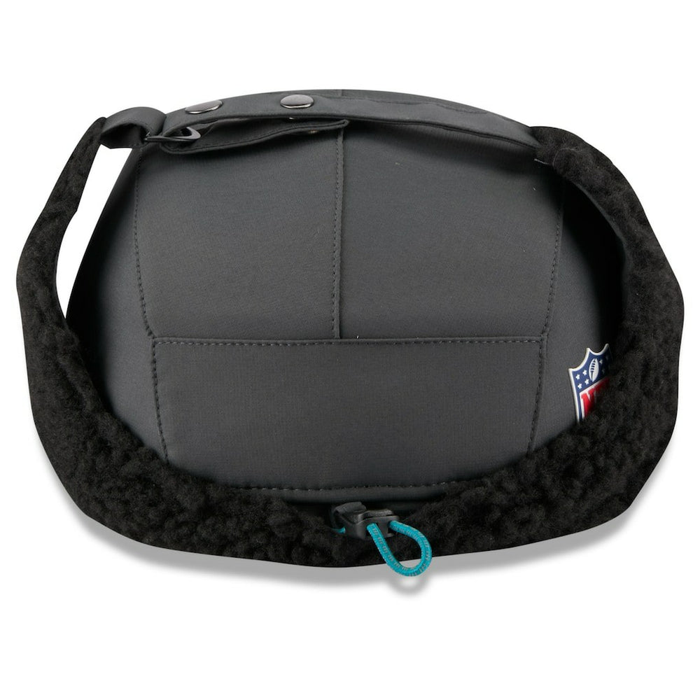 Jacksonville Jaguars New Era 2025 Sideline Cold Weather Runner Dog Ear Adjustable Hat