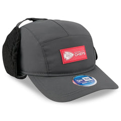 Kansas City Chiefs New Era 2025 Sideline Cold Weather Runner Dog Ear Adjustable Hat
