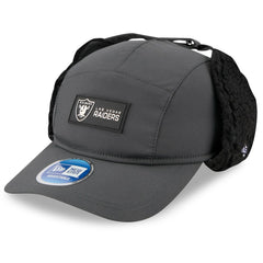 Las Vegas Raiders New Era 2025 Sideline Cold Weather Runner Dog Ear Adjustable Hat