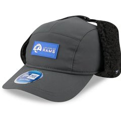 Los Angeles Rams New Era 2025 Sideline Cold Weather Runner Dog Ear Adjustable Hat