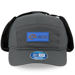 Los Angeles Rams New Era 2025 Sideline Cold Weather Runner Dog Ear Adjustable Hat