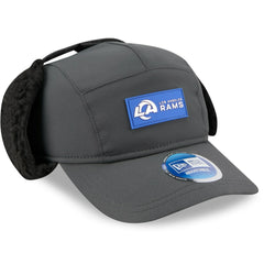 Los Angeles Rams New Era 2025 Sideline Cold Weather Runner Dog Ear Adjustable Hat