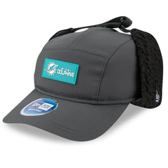 Miami Dolphins New Era 2025 Sideline Cold Weather Runner Dog Ear Adjustable Hat