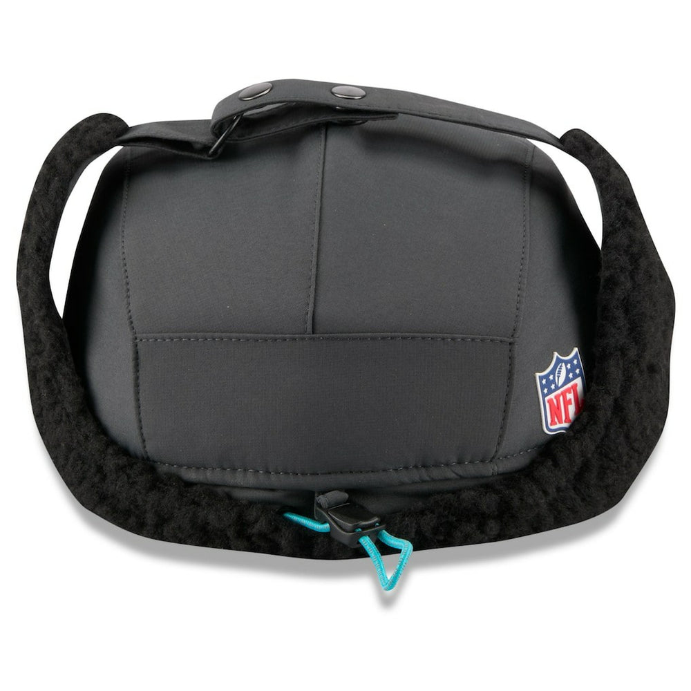 Miami Dolphins New Era 2025 Sideline Cold Weather Runner Dog Ear Adjustable Hat