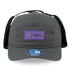 Minnesota Vikings New Era 2025 Sideline Cold Weather Runner Dog Ear Adjustable Hat
