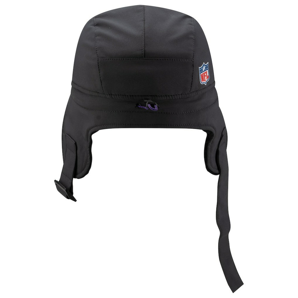 Minnesota Vikings New Era 2025 Sideline Cold Weather Runner Dog Ear Adjustable Hat