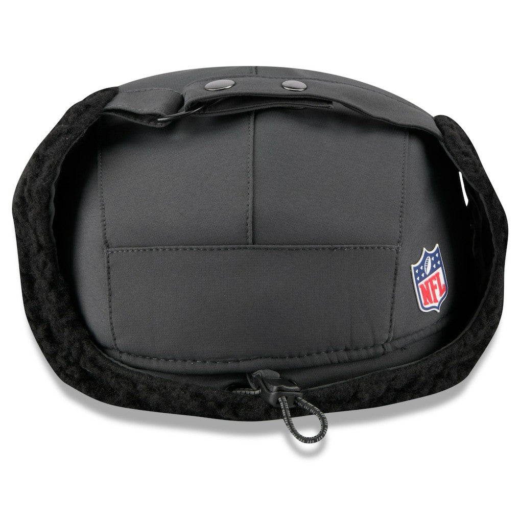 New Orleans Saints New Era 2025 Sideline Cold Weather Runner Dog Ear Adjustable Hat