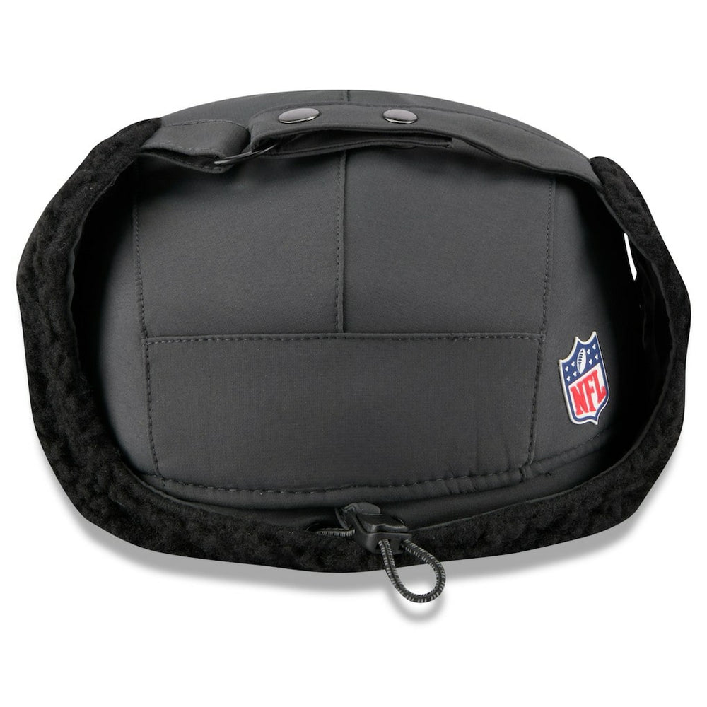 New Orleans Saints New Era 2025 Sideline Cold Weather Runner Dog Ear Adjustable Hat