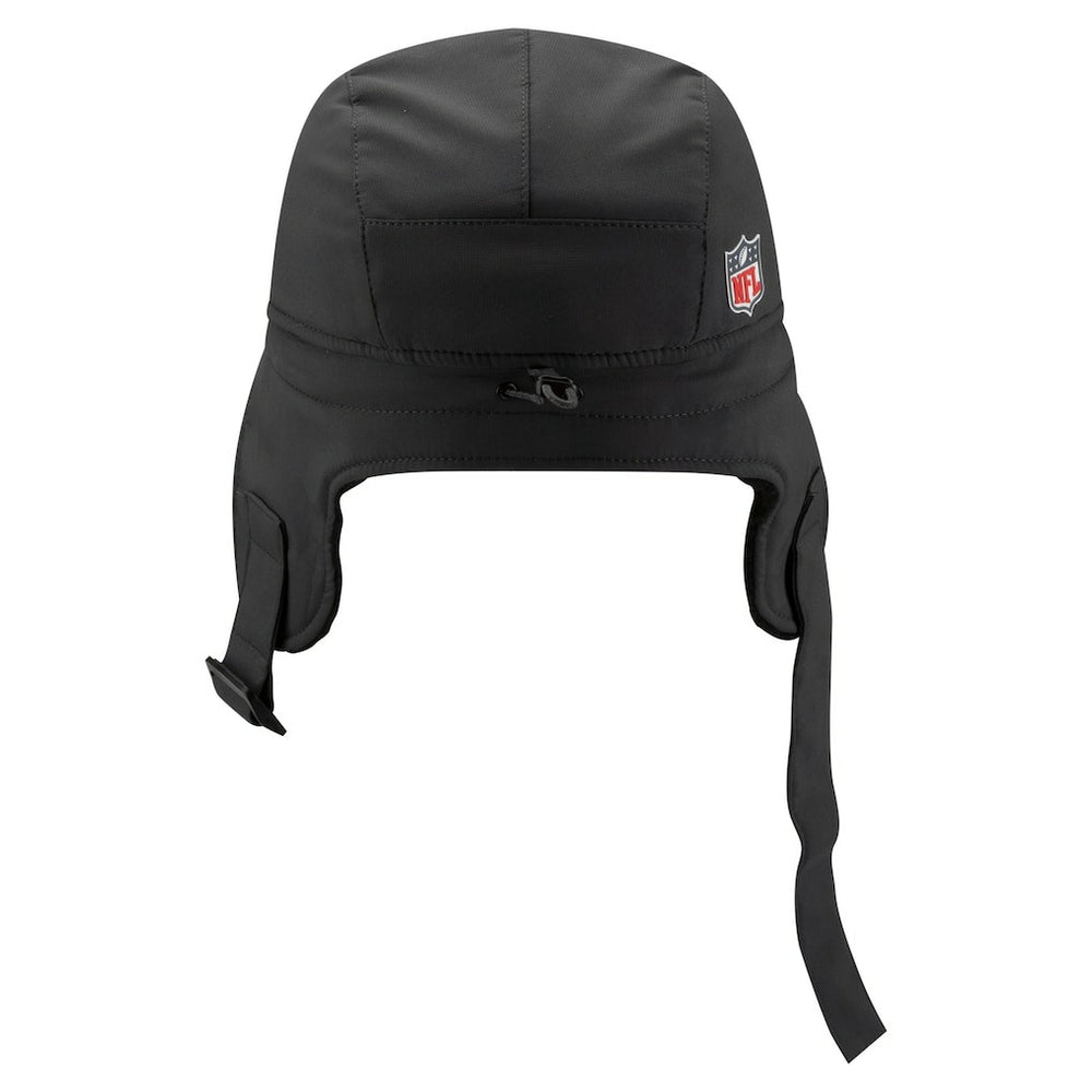 New Orleans Saints New Era 2025 Sideline Cold Weather Runner Dog Ear Adjustable Hat