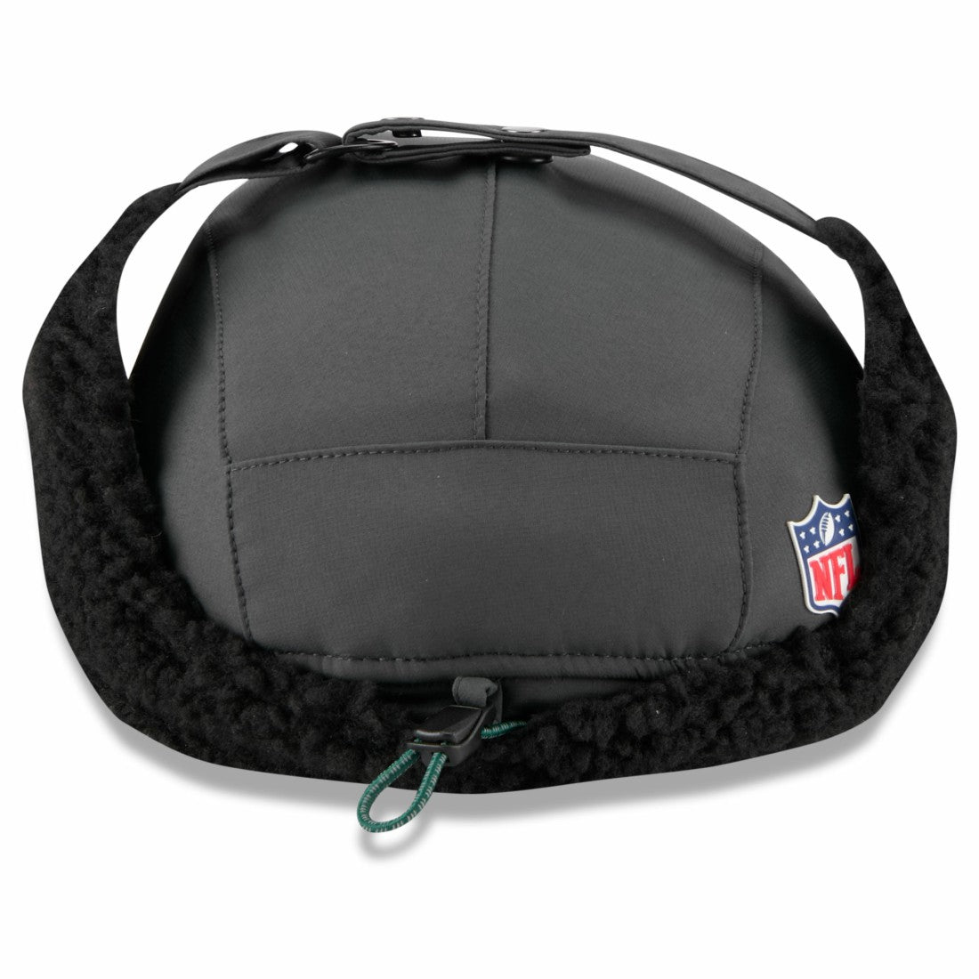 New York Jets New Era 2025 Sideline Cold Weather Runner Dog Ear Adjustable Hat