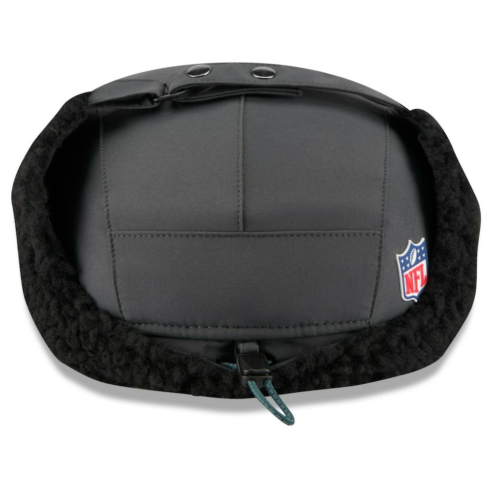 Philadelphia Eagles New Era 2025 Sideline Cold Weather Runner Dog Ear Adjustable Hat
