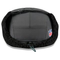 Philadelphia Eagles New Era 2025 Sideline Cold Weather Runner Dog Ear Adjustable Hat