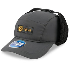 Pittsburgh Steelers New Era 2025 Sideline Cold Weather Runner Dog Ear Adjustable Hat