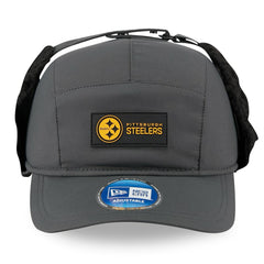 Pittsburgh Steelers New Era 2025 Sideline Cold Weather Runner Dog Ear Adjustable Hat