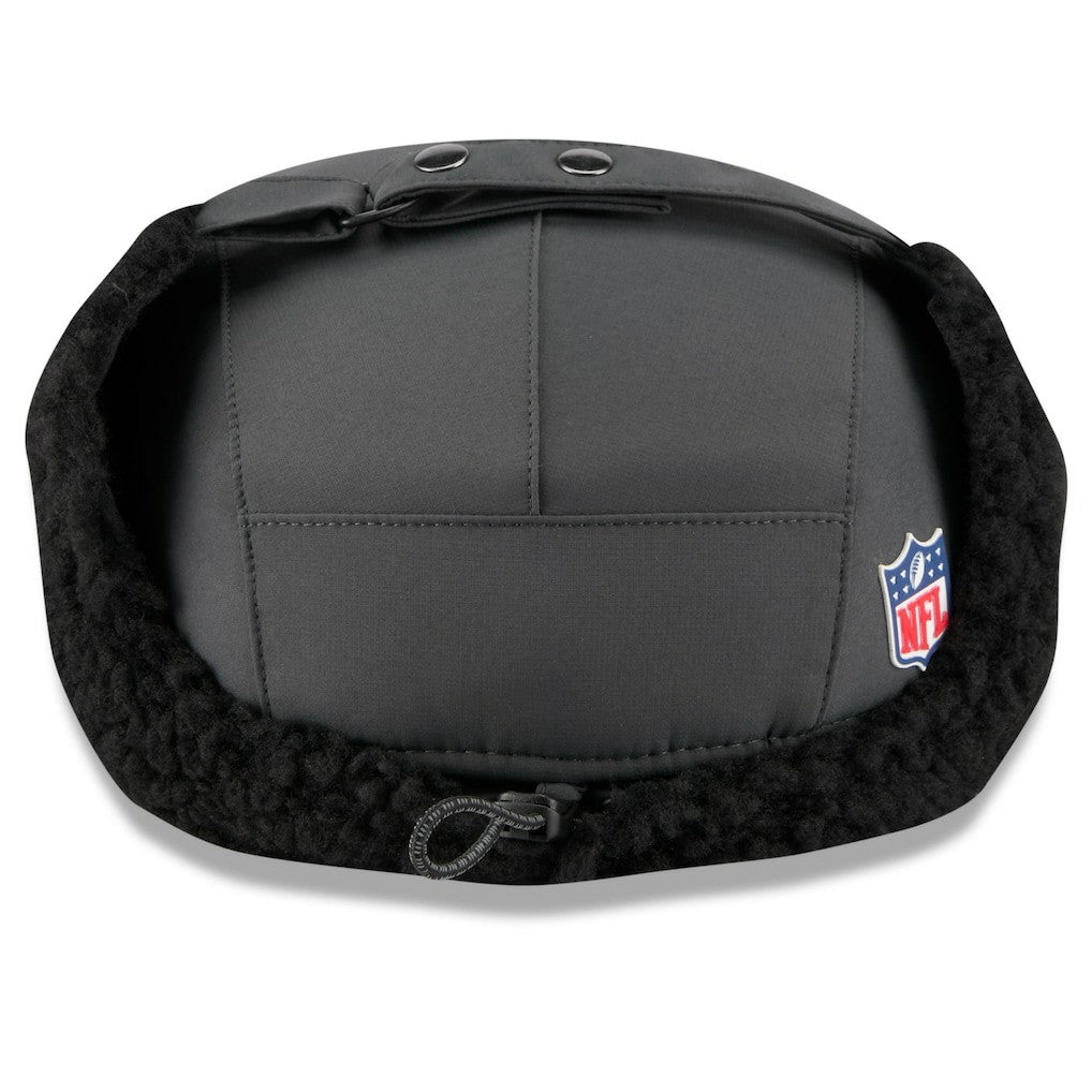 Pittsburgh Steelers New Era 2025 Sideline Cold Weather Runner Dog Ear Adjustable Hat
