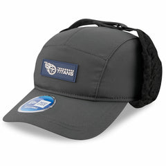 Tennessee Titans New Era 2025 Sideline Cold Weather Runner Dog Ear Adjustable Hat