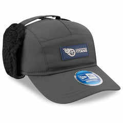 Tennessee Titans New Era 2025 Sideline Cold Weather Runner Dog Ear Adjustable Hat