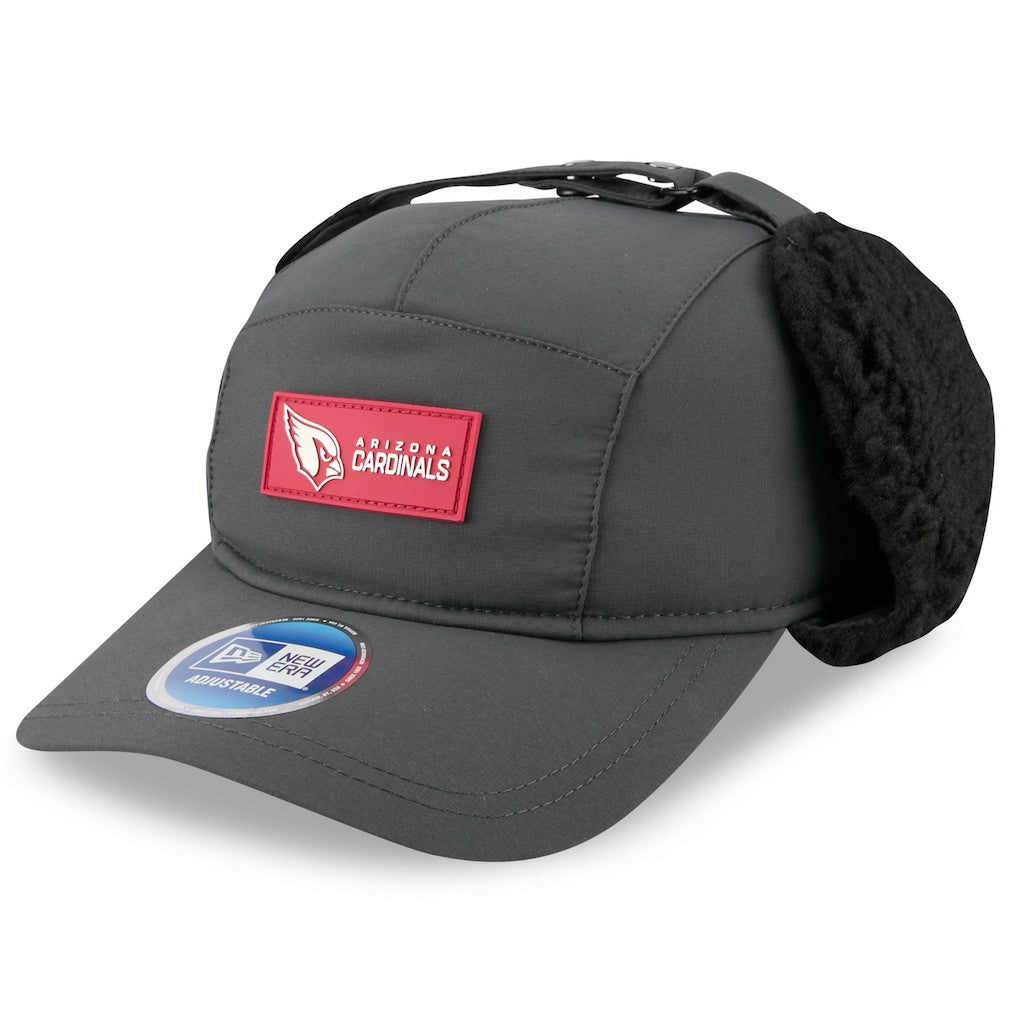 Arizona Cardinals New Era 2025 Sideline Cold Weather Runner Dog Ear Adjustable Hat