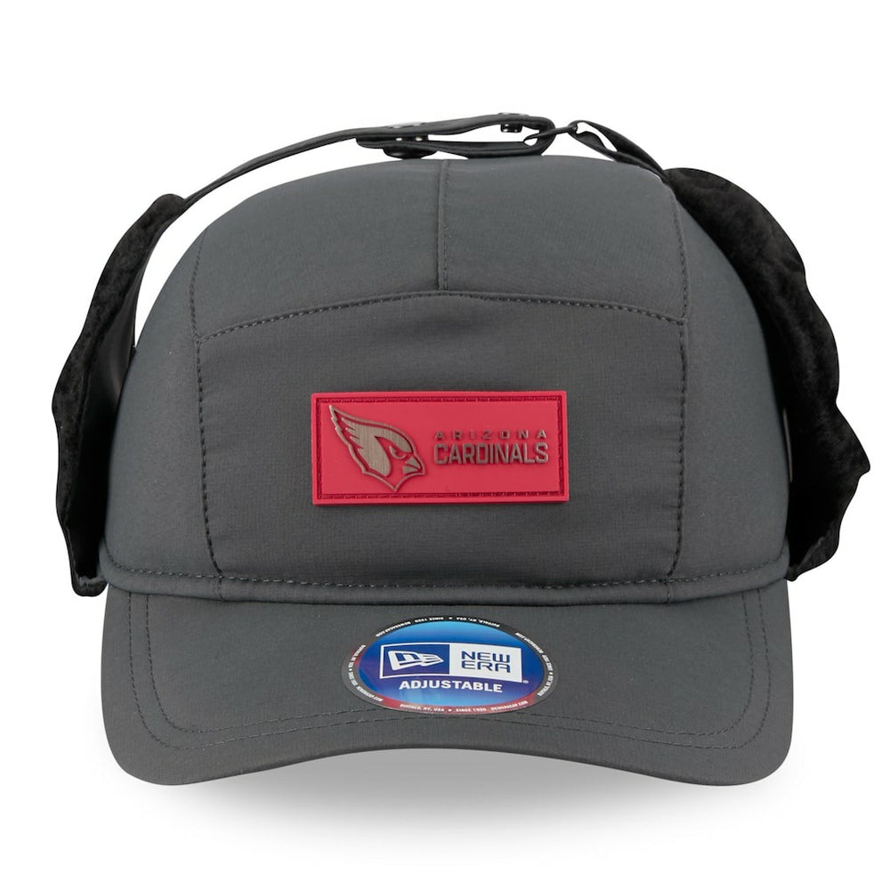 Arizona Cardinals New Era 2025 Sideline Cold Weather Runner Dog Ear Adjustable Hat