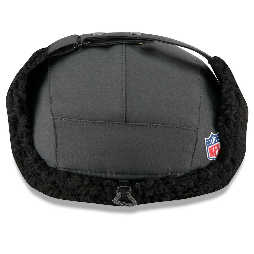Atlanta Falcons New Era 2025 Sideline Cold Weather Runner Dog Ear Adjustable Hat