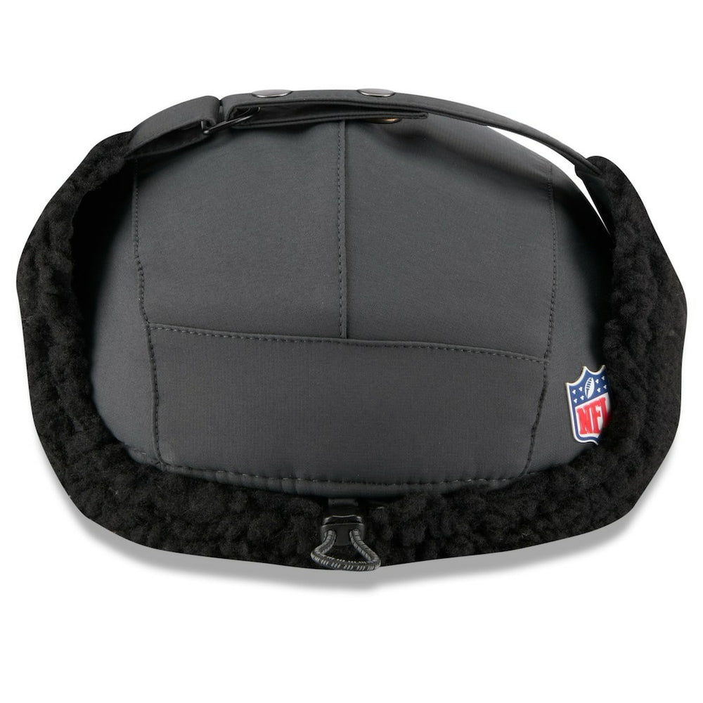 Atlanta Falcons New Era 2025 Sideline Cold Weather Runner Dog Ear Adjustable Hat